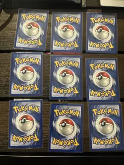 Pokemon TCG First Edition Gym Challenge Lot of 9 Vintage Non Holo. Nm condition - Image 2