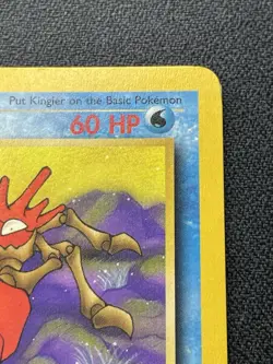 Pokemon Kingler 1st Edition 38/62 Fossil Common NM / LP (#1) - Image 5