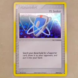 NM Near Mint VS Seeker - 100/112 - Pokemon Ex FireRed LeafGreen Reverse Holo - Image 1