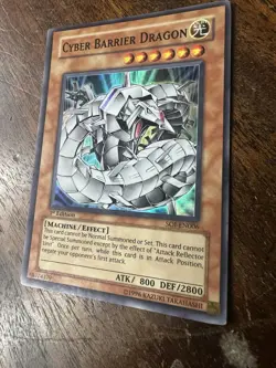 Cyber Barrier Dragon (UTR) SOI-EN006 Shadow of Infinity 1st Edition for sale online - Image 2