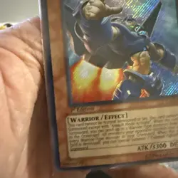 Yu-Gi-Oh! TCG Secret Rare Colossal Fighter/Assault Mode CRMS-EN000 Near Mint - Image 5