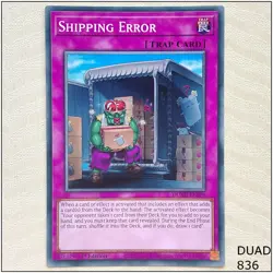 Shipping Error - DUAD-EN079 - Common 1st Edition Yugioh - Image 1
