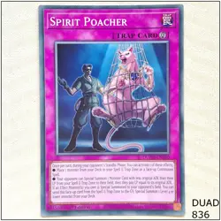 Spirit Poacher - DUAD-EN080 - Common 1st Edition Yugioh - Image 1