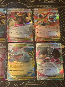 Pokemon Mega ex Card Lot (8 Cards) - Image 3