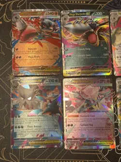 Pokemon Mega ex Card Lot (8 Cards) - Image 5