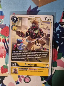 Digimon Card Game - Boutmon P-074 - Promo - X Record - Non-Holo - Near Mint - Image 1