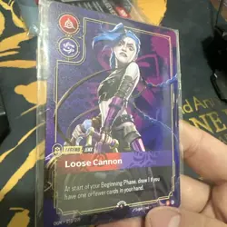 Riftbound JINX Loose Cannon METAL Card Houston Prize Wall Exclusive Promo - Image 3