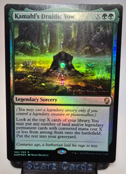 Kamahl's Druidic Vow Prerelease Cards Foil - Image 1