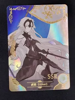 Jeanne d’Arc Alter Goddess Story Waifu Anime Trading Card SSR - Image 1