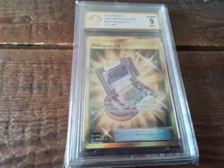 Pokemon promo sr ar pokegear 3.0 v gx vmax secret 233/214 ex graded art card b36 - Image 2
