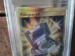 Pokemon promo sr ar pokegear 3.0 v gx vmax secret 233/214 ex graded art card b36 - Image 3