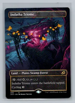 Indatha Triome (Showcase) Ikoria: Lair of Behemoths Magic The Gathering MTG Card - Image 1