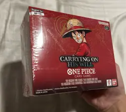 One Piece Card Game: Carrying On His Will (OP-13) Booster Box Sealed - Image 3