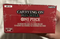 One Piece Card Game: Carrying On His Will (OP-13) Booster Box Sealed - Image 4