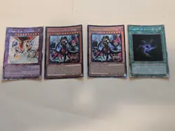 Lot of 4 YU-GI-OH! TCG Cards - Image 1