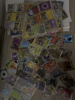 HUNDREDS OF LOT Pokemon Card Bulk lot REVERSE HOLO + ULTRA RARE EX-FA - Image 1
