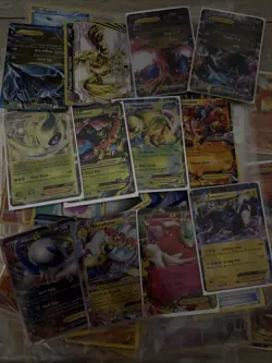 HUNDREDS OF LOT Pokemon Card Bulk lot REVERSE HOLO + ULTRA RARE EX-FA - Image 2