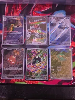 Pokemon TCG ILLUSTRATION RARE 6 Card LOTS - Image 1