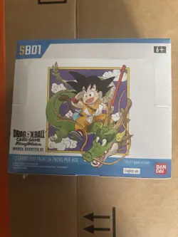 Dragon Ball Super Card Game SB01 Fusion World Manga Booster Box English SEALED - Image 1
