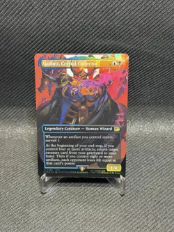Golbez Crystal Collector Borderless Foil Card 0395 Magic the Gathering - Image 1
