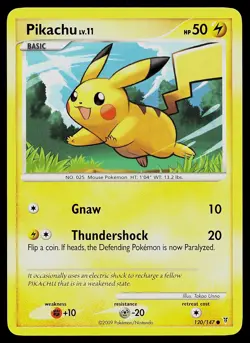 Pokemon Card - Pikachu Supreme Victors 120/147 Common - Image 1