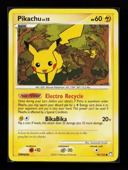 Pikachu 94/123 Common Mysterious Treasures Pokemon Card - Image 1