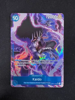 Kaido ALTERNATE ART (OP04-044 SR) One Piece Card Game English - Image 1