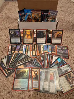 400 MTG Cards - Magic the Gathering Lot w/ FOILS & RARES! (NO DUPES) + BOOSTERS - Image 2