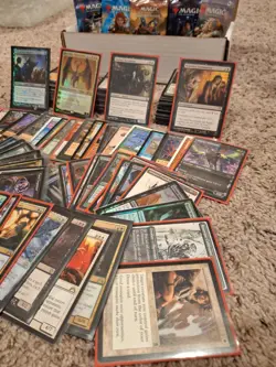 400 MTG Cards - Magic the Gathering Lot w/ FOILS & RARES! (NO DUPES) + BOOSTERS - Image 3