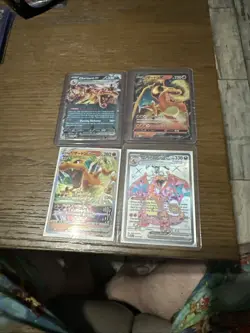 Charizard Lot Pokemon Card Collection Lot Full Arts Sir Holos TCG More All Mint - Image 1