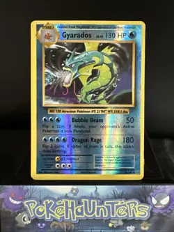 Pokemon Card Gyarados 34/108 XY Evolutions Reverse Holo Rare Played - Image 1