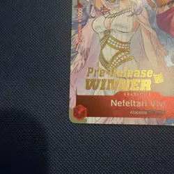 Nefeltari Vivi (OP03 PreRelease Tournament) [Winner] One Piece Promo Card - Image 4