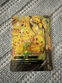 Pikachu V-Union SWSH142 SWSH: Sword Shield Promo Cards Holo - Image 1