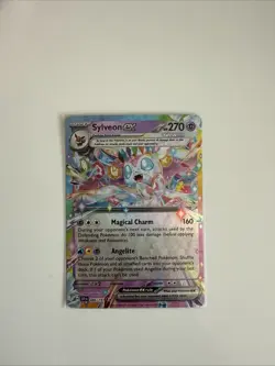 Pokemon TCG Sylveon EX 086/191 Surging Sparks Double Rare Card - Image 1