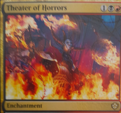 Theatre of Horrors MTG Rare Enchantment Card NM (g141) - Image 1