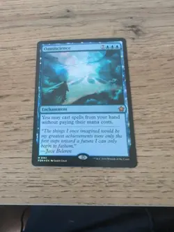 Magic the Gathering Omniscience Foundations Mythic Enchantment Card - Image 1