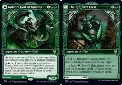 Light Play, English MTG Foil Kolvori, God of Kinship The Ringhart Crest Foil - Image 1