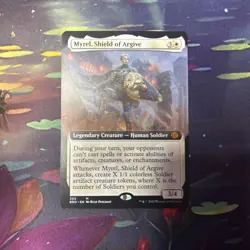 Myrel, Shield of Argive (Extended Art) The Brothers' War Regular - Image 1