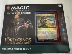 Lord Of The Rings Commander Deck See Description - Image 1
