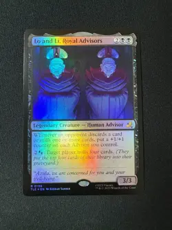 2025 MTG Avatar The Last Airbender Lo And Li, Royal Advisors Foil #108 - Image 1