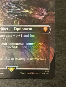 MTG MORGUL-KNIFE SHADOWSPEAR 353 LORD OF THE RINGS COMMANDER LTC FOIL Mint - Image 4