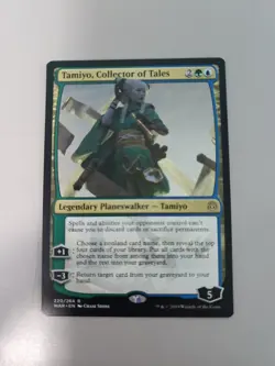 MTG Tamiyo, Collector of Tales War of the Spark 220/264 Regular Rare - Image 1