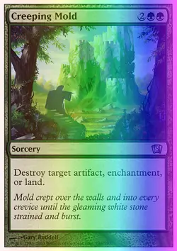 MTG Magic the Gathering Creeping Mold (240/361) Eighth Edition LP FOIL - Image 1