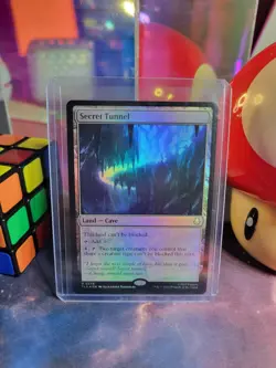 Secret Tunnel Magic The Gathering Avatar: The Last Airbender Foil Land Rare NM - Image 1