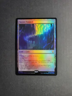 Secret Tunnel Magic The Gathering Avatar: The Last Airbender Foil Land Rare NM - Image 2