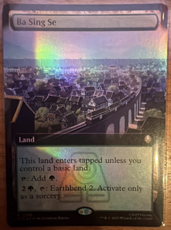 MTG - Ba Sing Se - Extended Art R #388 - Avatar: The Last Airbender NM Foil - Image 1