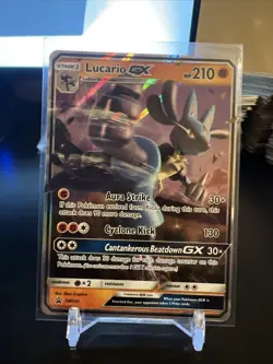 Pokemon TCG Lucario GX SM100 SM Promos - Image 1