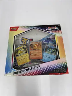 Pokemon Prismatic Evolutions Poster Collection New Sealed In Box - Image 1
