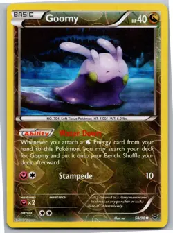 Goomy - XY - Ancient Origins 58/98 - Common - NM Pokemon TCG - Image 1