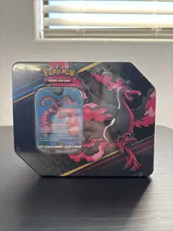 Pokemon CROWN ZENTIH GALARIAN MOLTRES TIN Sealed 5 Crown Zenith Packs & Promo 🔥 - Image 1
